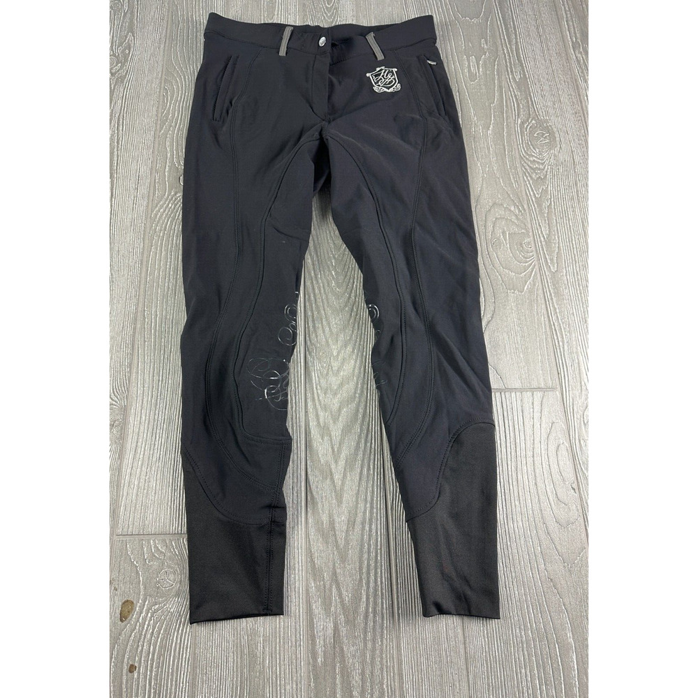 Horze Womens Black Pants Size 30 equestrian riding pants